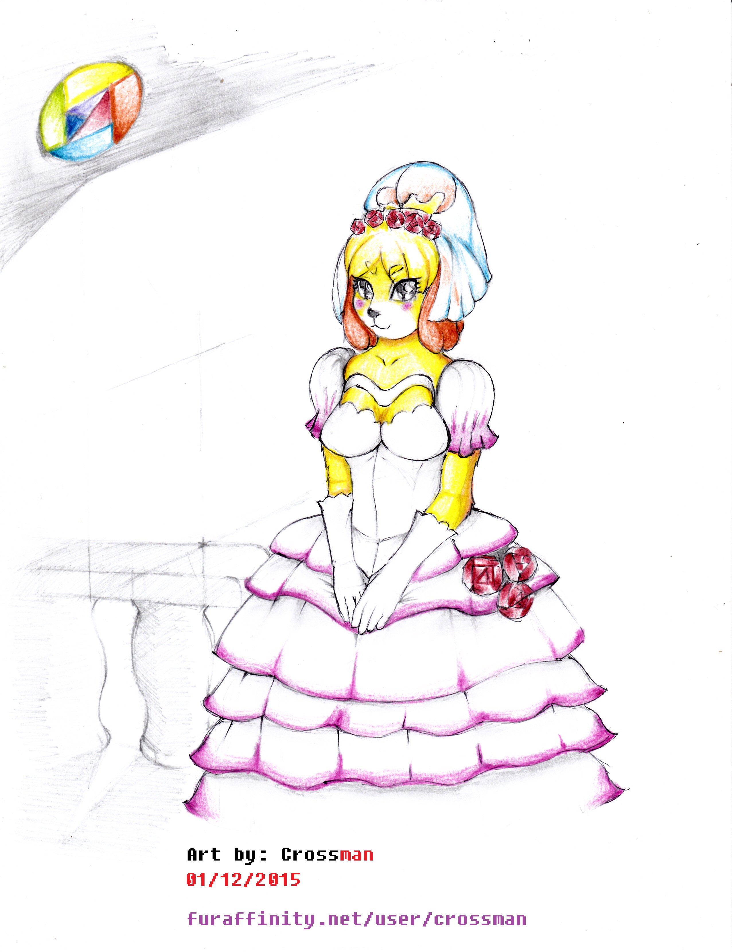 Isabelle is ready to get marry! by crossman -- Fur Affinity [dot] net