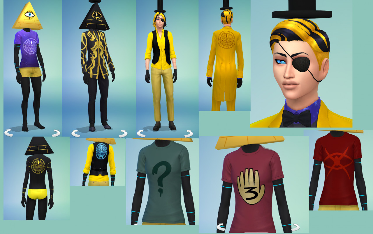 Sims 4 Gravity Falls Mod Cc Dump Download By Crow Faced Wolf Fur Affinity Dot Net