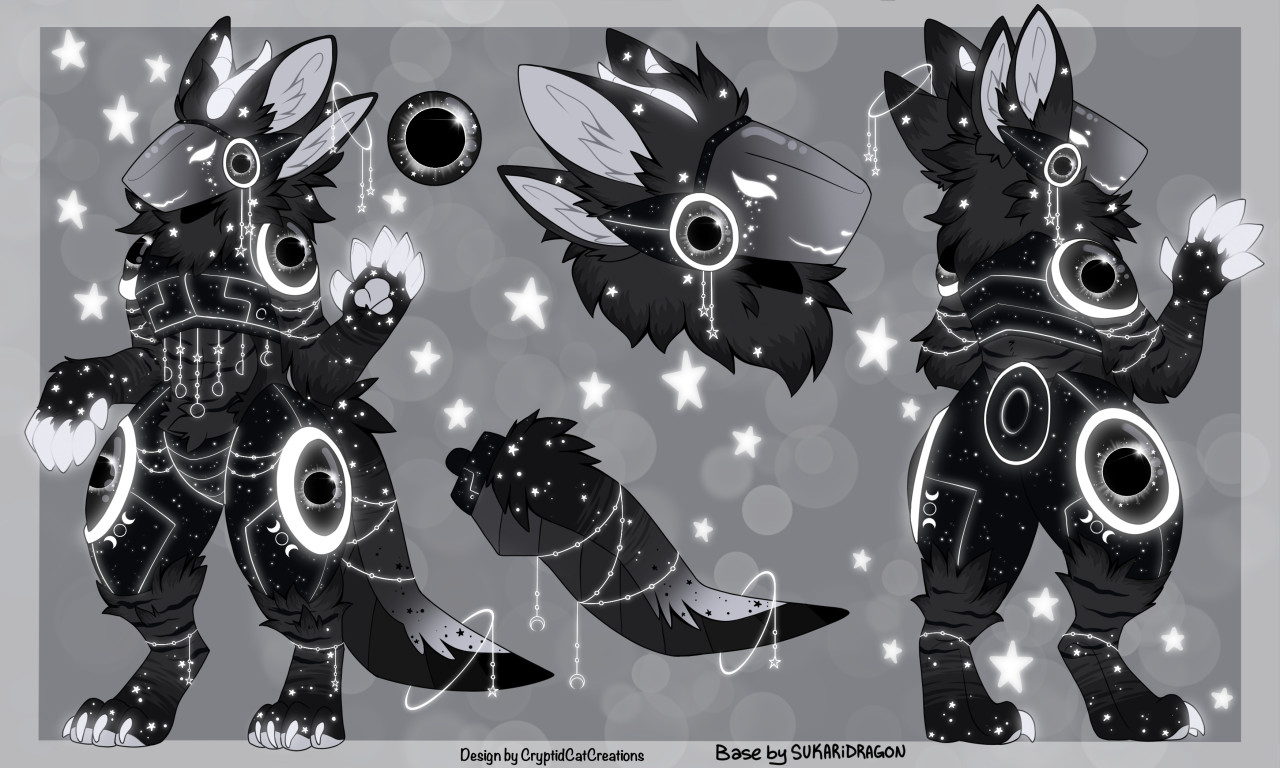 Protogen Adopt: Fae - Set Price (Closed) by CryptidCatCreations on