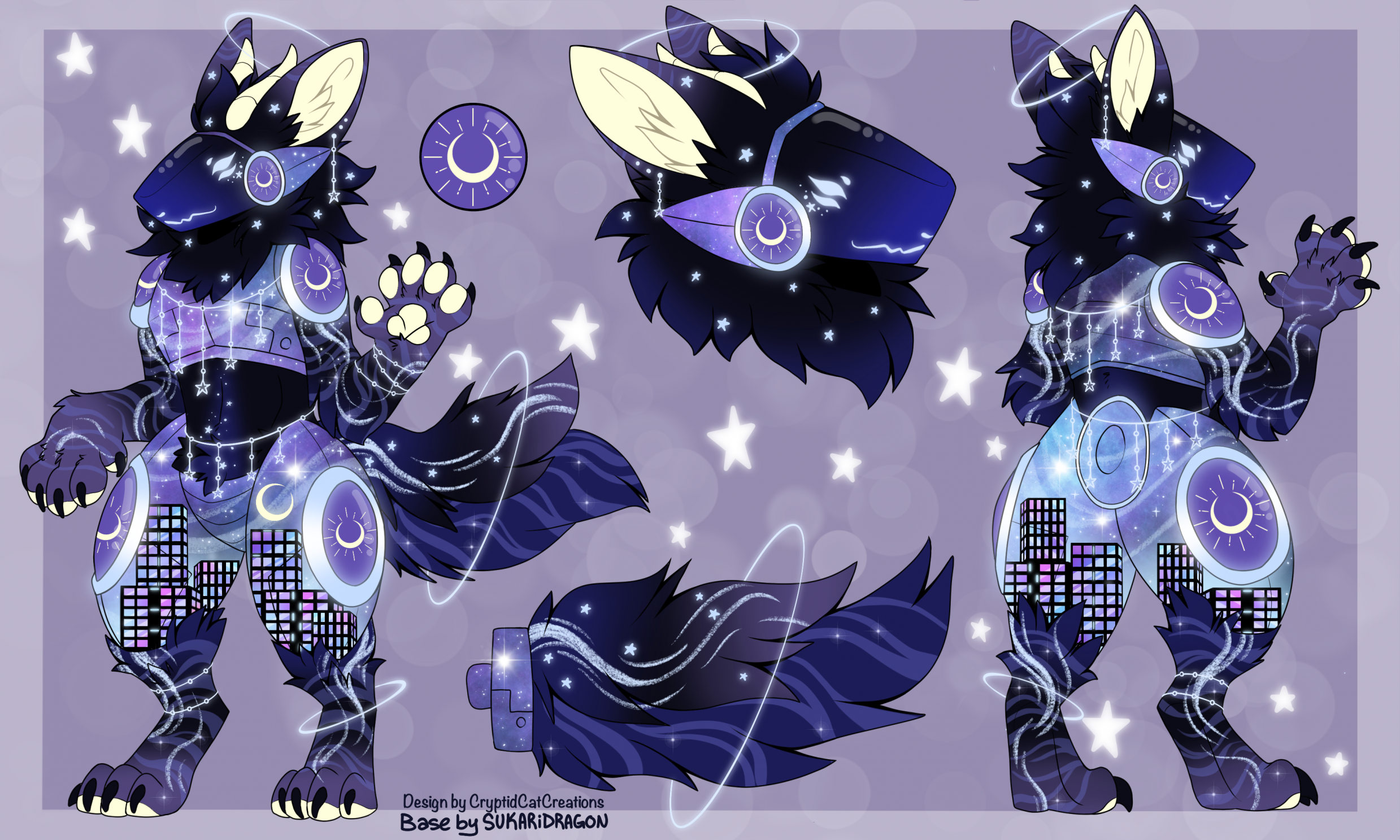 Protogen Adopt: Fae - Set Price (Closed) by CryptidCatCreations on