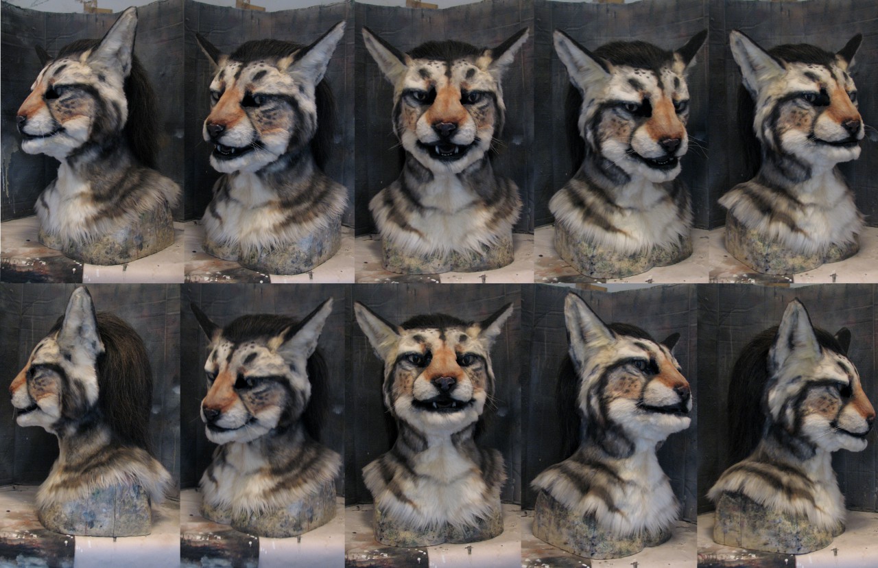 Click to change the View. female khajiit cosplay head SOLD. 
