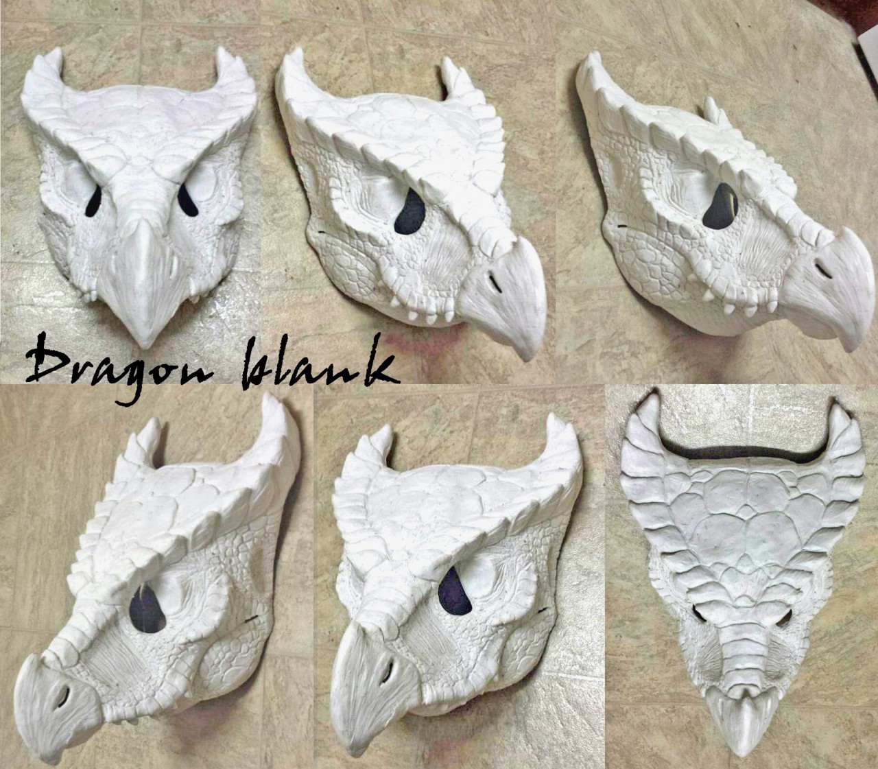 resin dragon mask