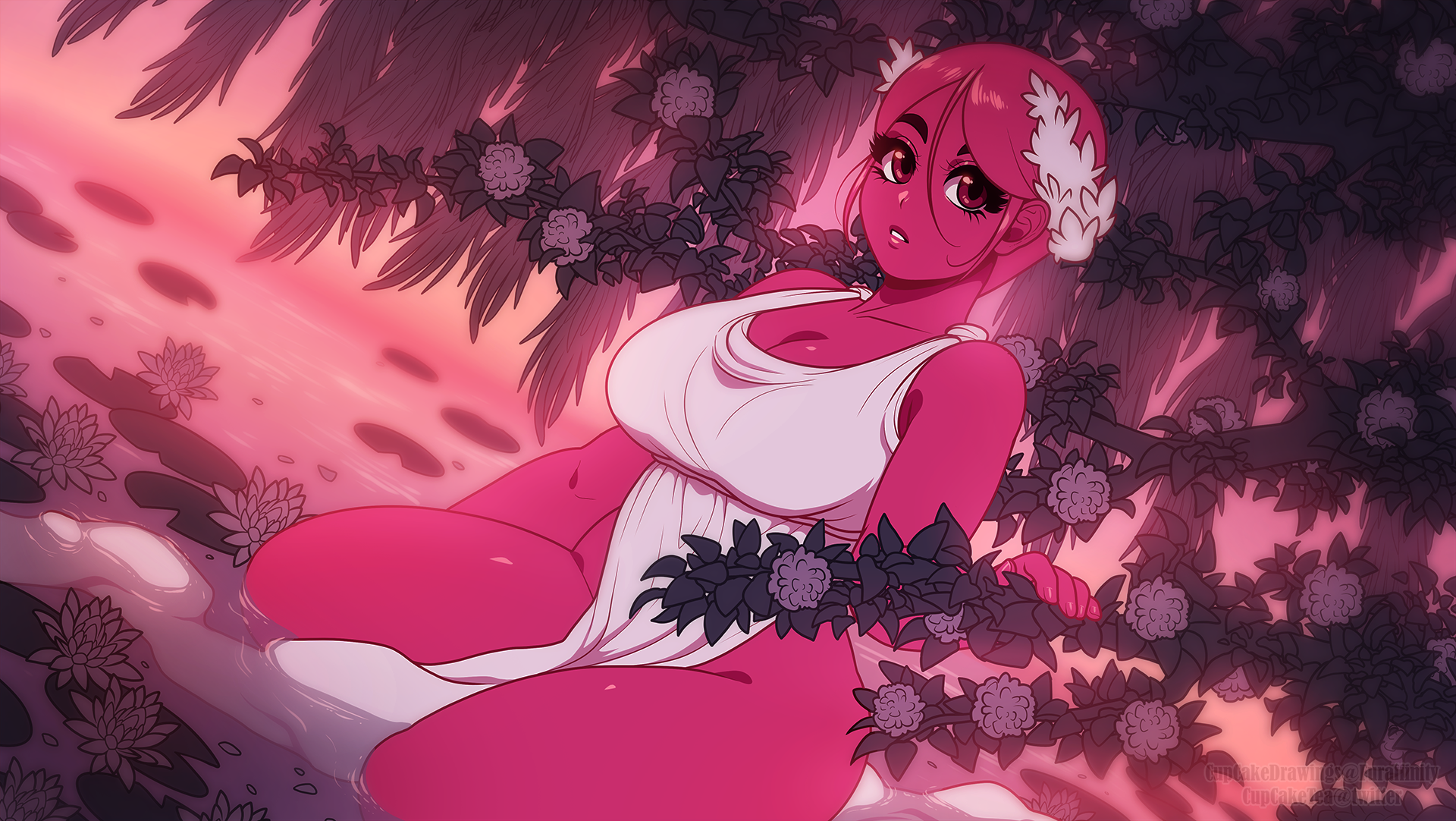 Don't you dare close your eyes. — Persephone from Lore Olympus Instagram  Twitter