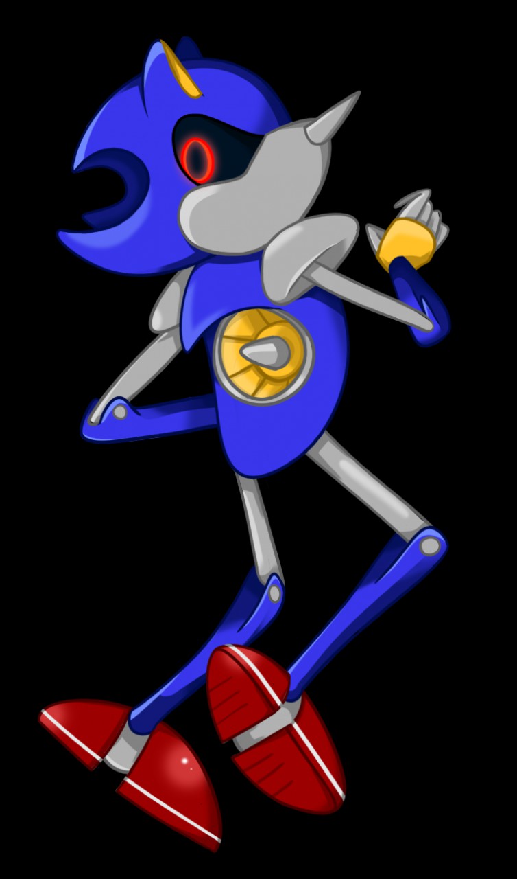 metal sonic (sonic) drawn by usa37107692