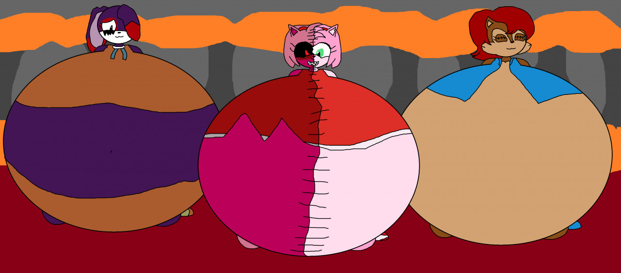 Extremely Pregnant Cream.Exe Amy.Exe And Sally.Exe by CutieBlondBoi305 --  Fur Affinity [dot] net