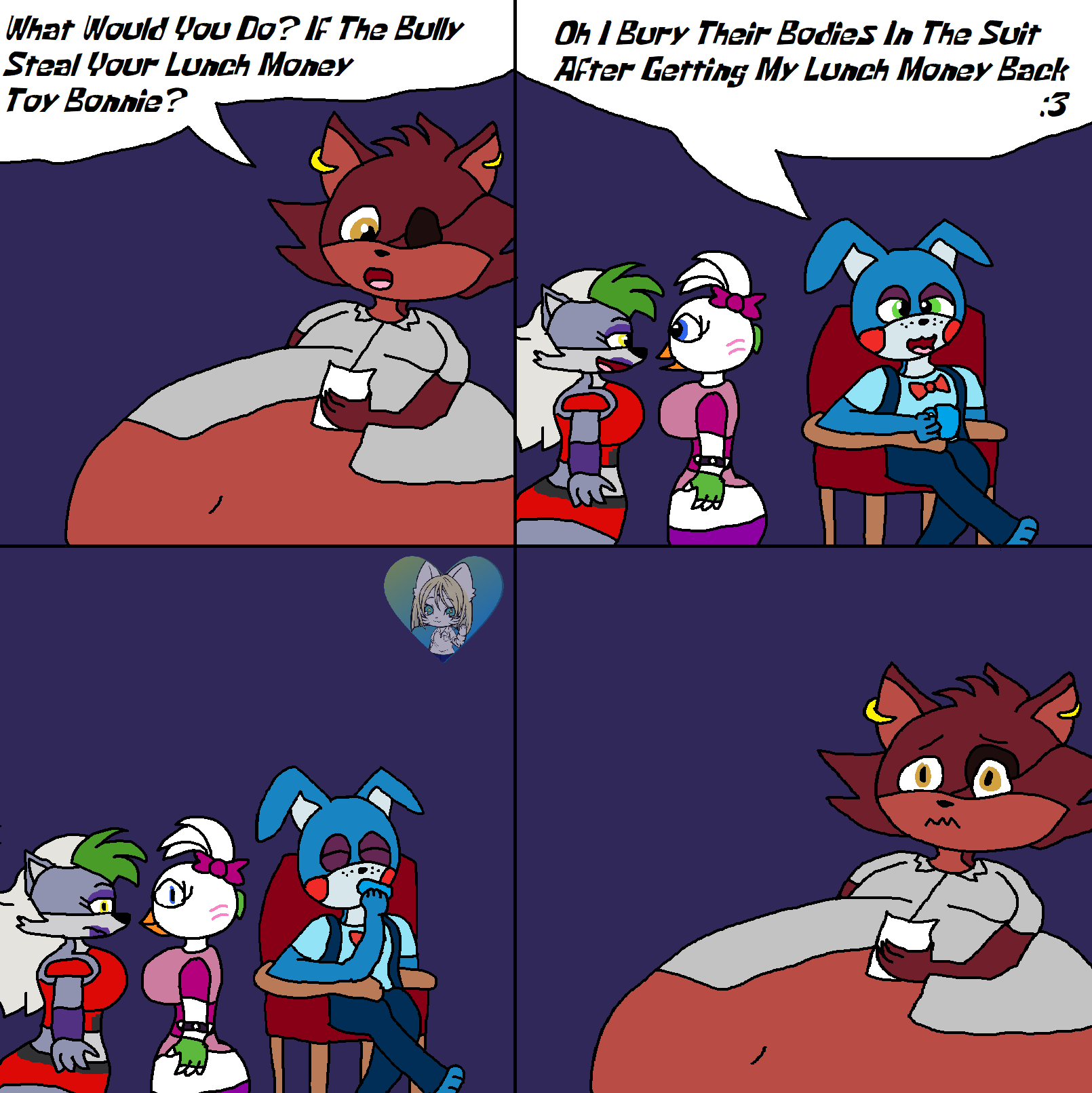 How Does Toy Bonnie Handle With Bullies? by CutieBlondBoi305 -- Fur  Affinity [dot] net