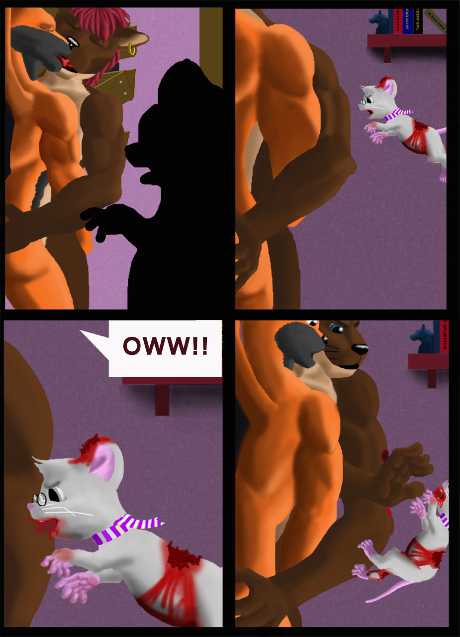 Horror Comic: Sex, Love, Feed - Act 2 Pg3 by Cutterfl -- Fur Affinity [dot]  net