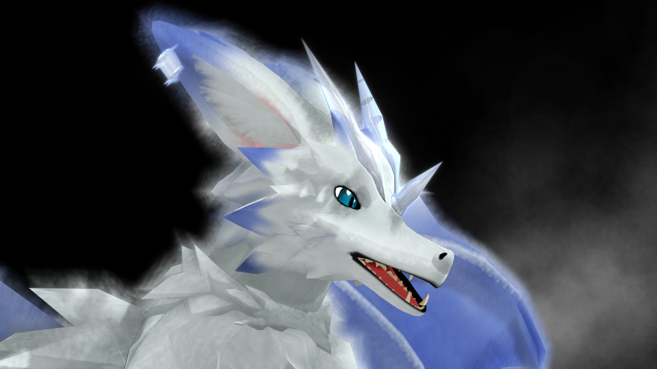 ice dragon 3d model
