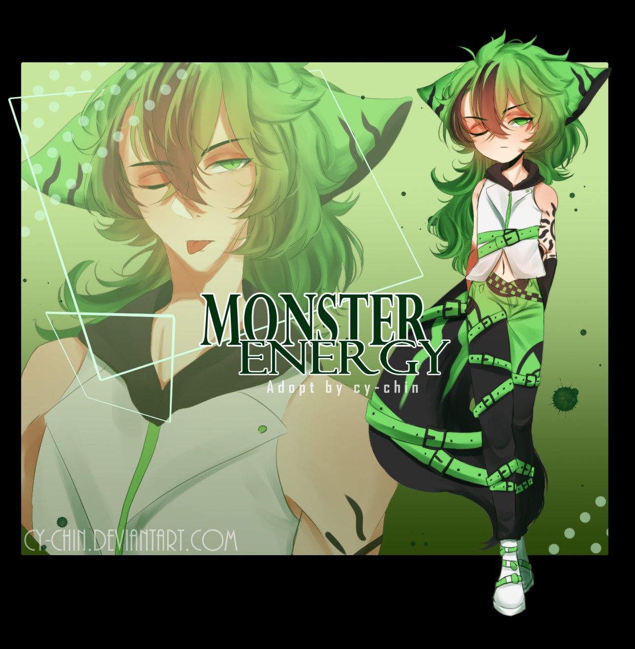 Adopt | Monster Energy | CLOSED by cy-chin -- Fur Affinity [dot] net