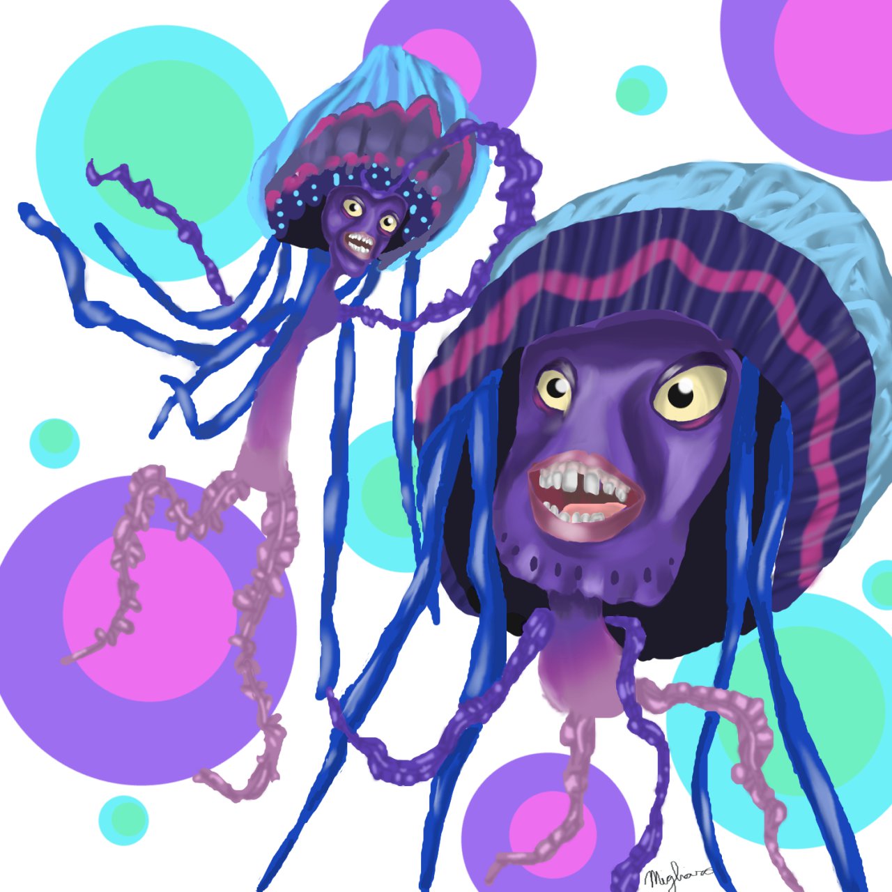 Эрни подводная братва медуза