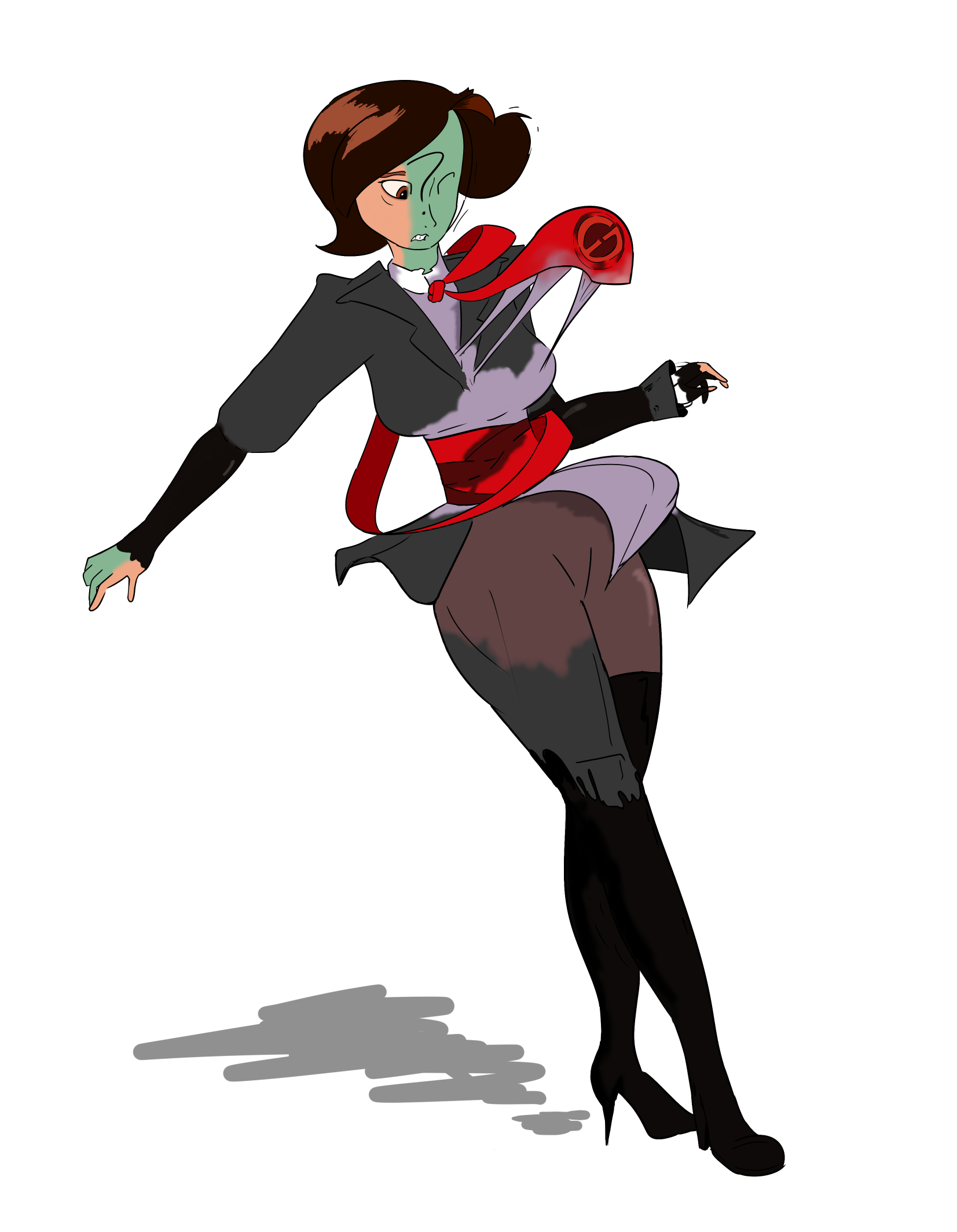 Anon 2 Elastigirl by cyanoray -- Fur Affinity [dot] net