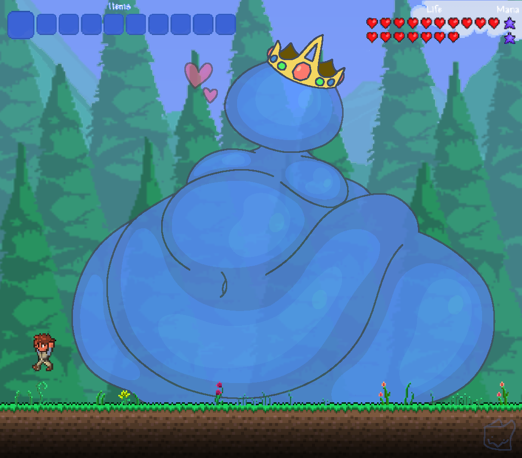 King Slime, Terraria