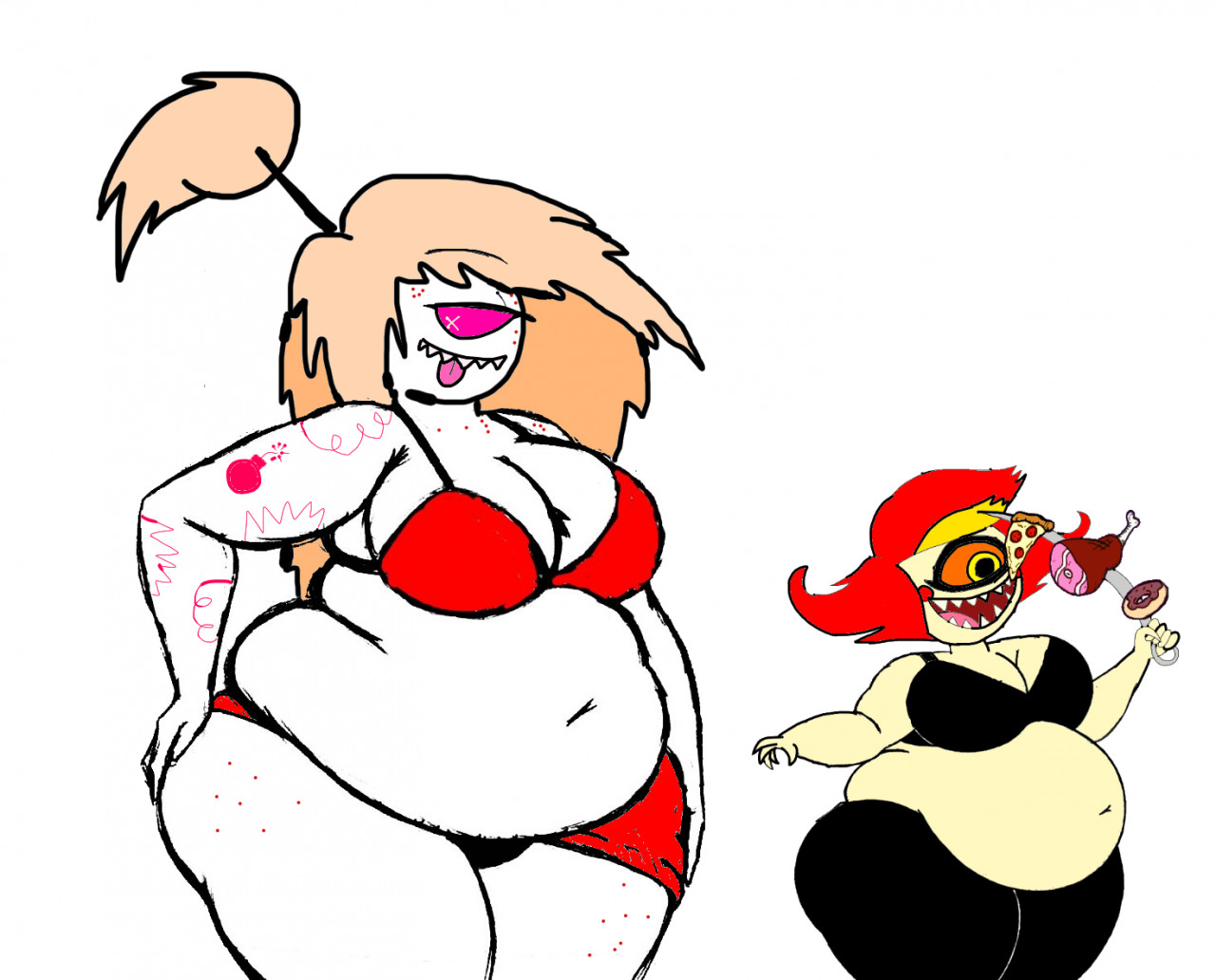 Cherry Bomb Speed Draw by SpoopyPumpkinSpice -- Fur Affinity [dot] net