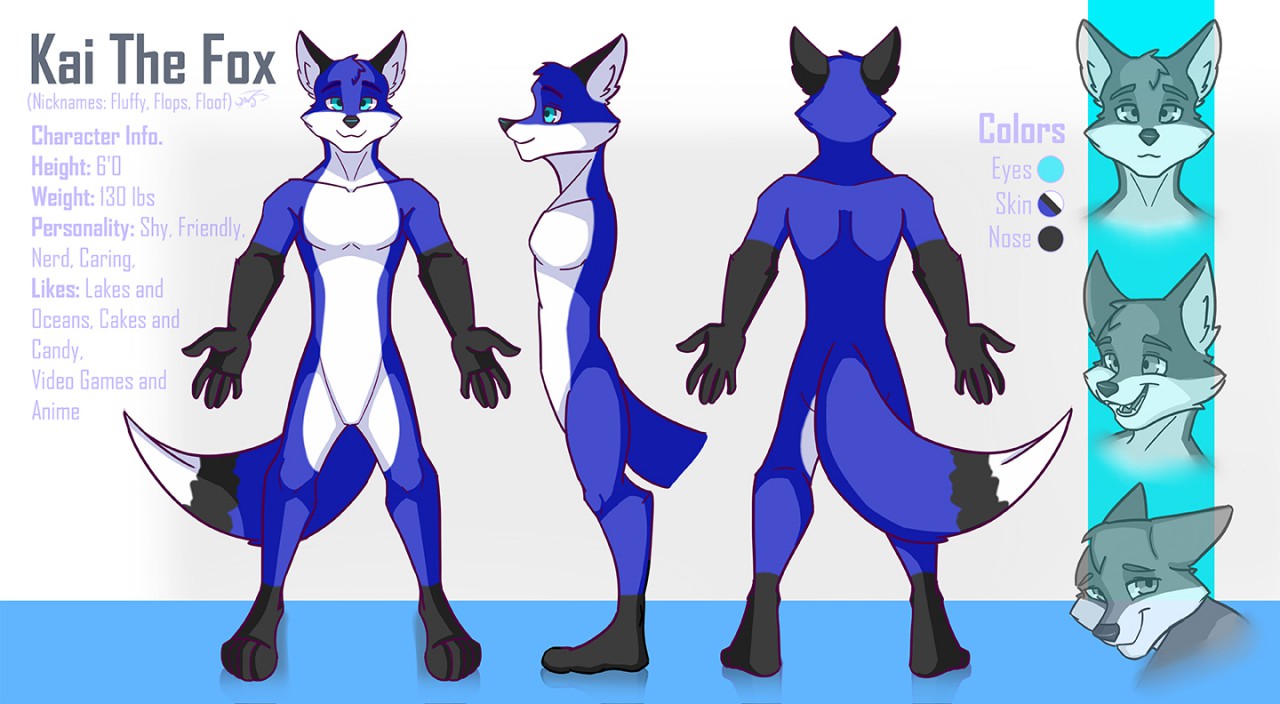 Ozzie Ref by The_Void_Kitsune -- Fur Affinity [dot] net