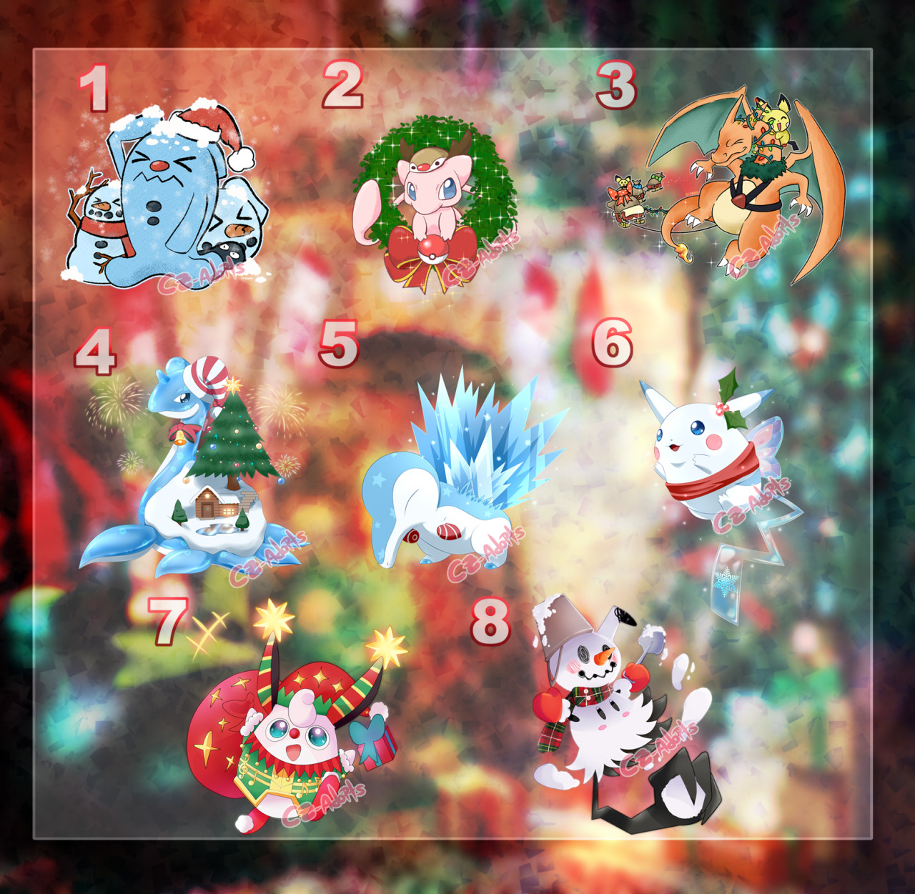 Christmas in Unova  Christmas pokemon, Pokemon, Wild pokemon