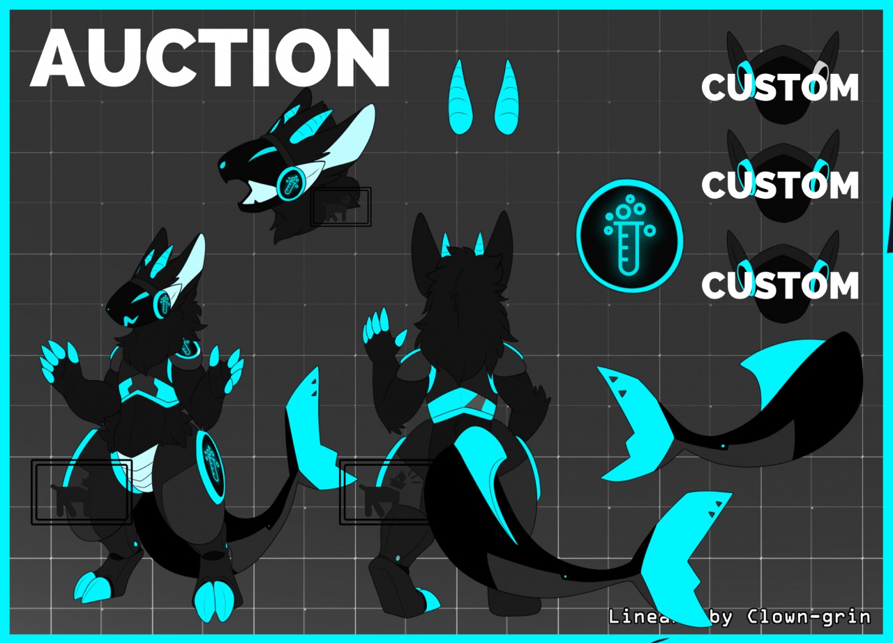 Protogen Head - For Sale by Nitral -- Fur Affinity [dot] net