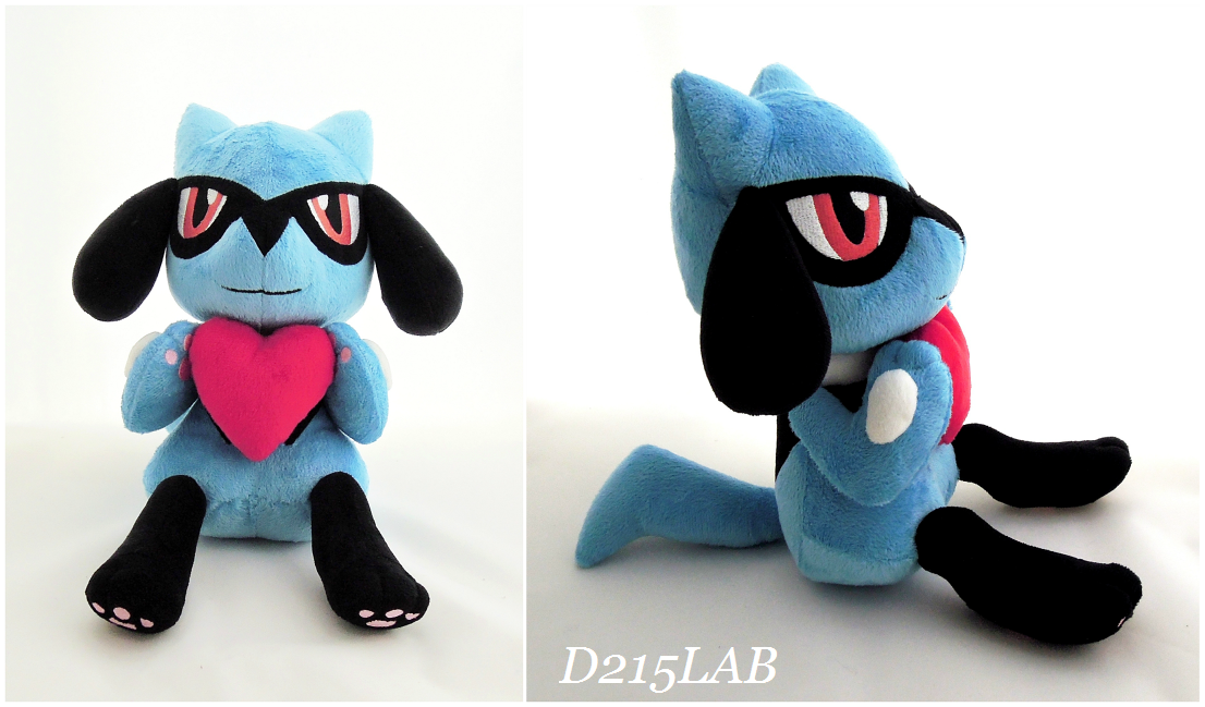 Riolu Plush by d215lab Fur Affinity dot net