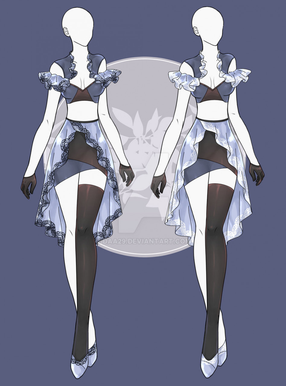 mmd] Dress Base - Mmd Outfits With Base Transparent PNG - 751x1064 - Free  Download on NicePNG