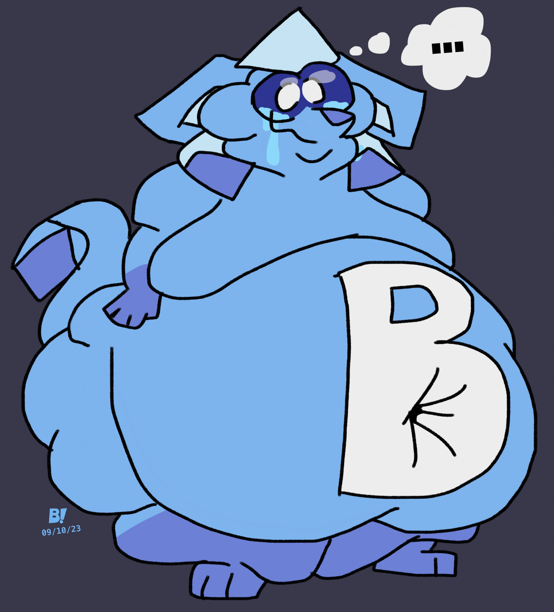 shaped bluey by dablueglec -- Fur Affinity [dot] net