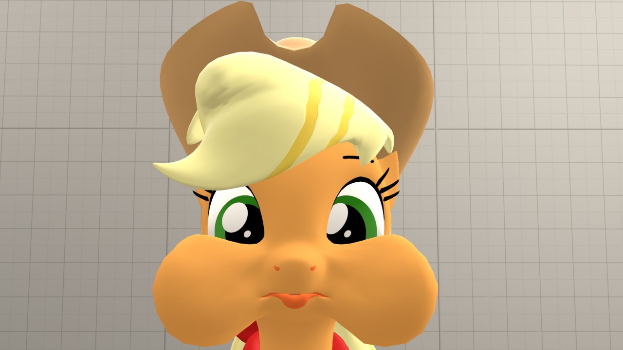 SFM - MLP Applejack Puffy cheeks by dachshunddestroyer -- Fur Affinity  [dot] net