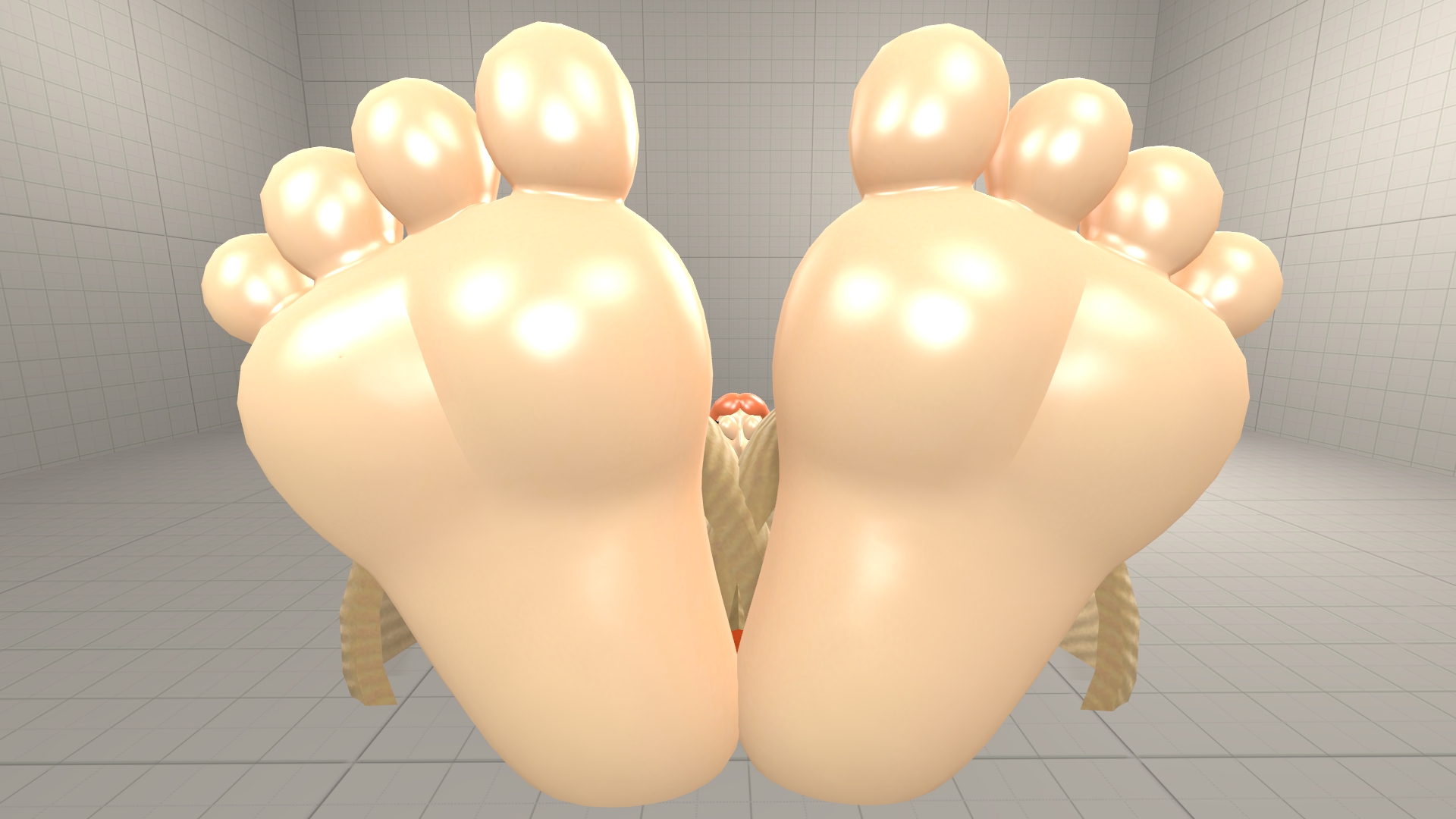 Lois blowing thumb feet inflation 33 by dachshunddestroyer -- Fur Affinity  [dot] net