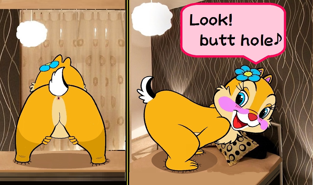 Clarice's cute little butt hole ♪