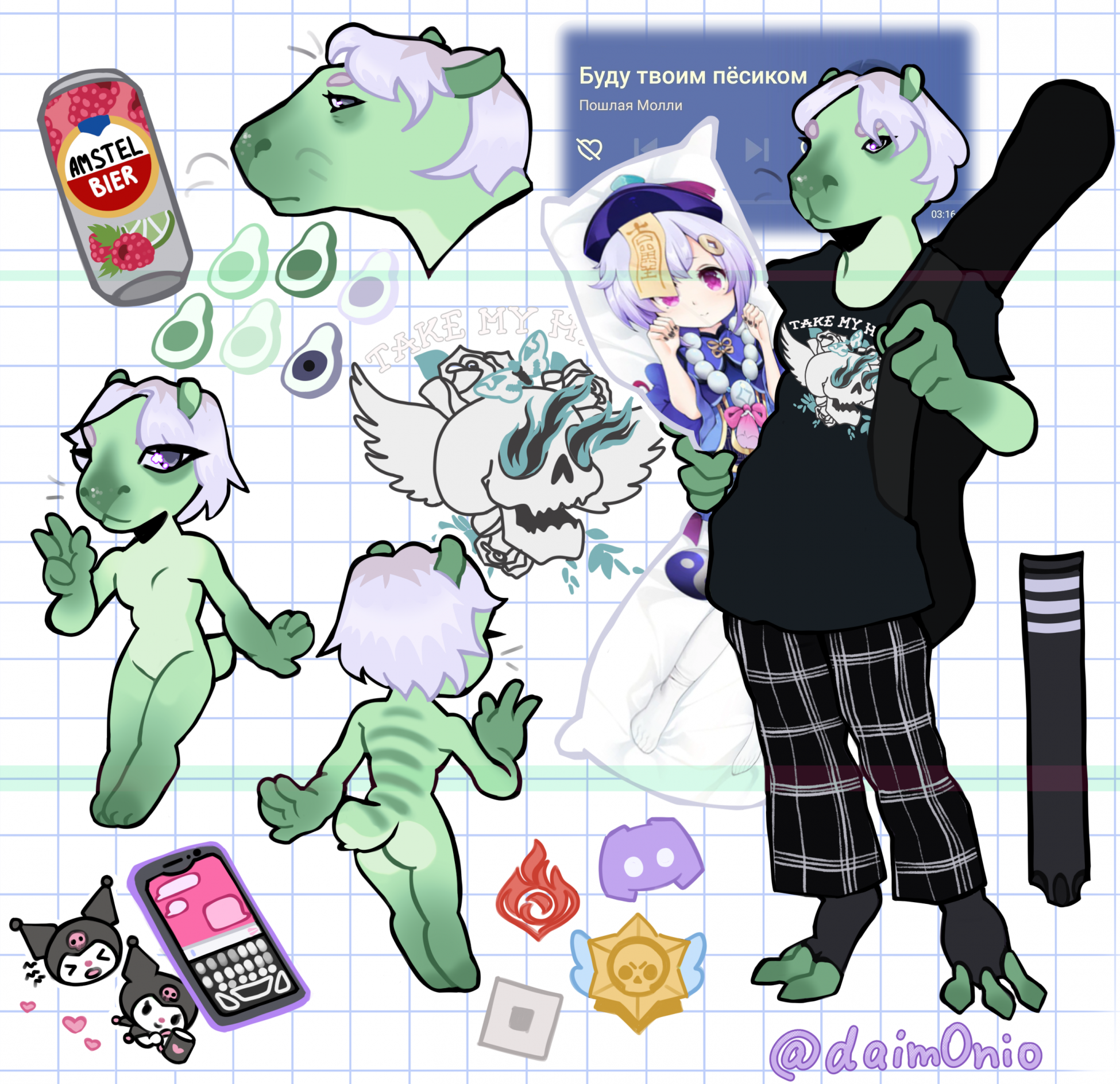 🌱reference fursons for my sister🌱 by daim0nio -- Fur Affinity [dot] net