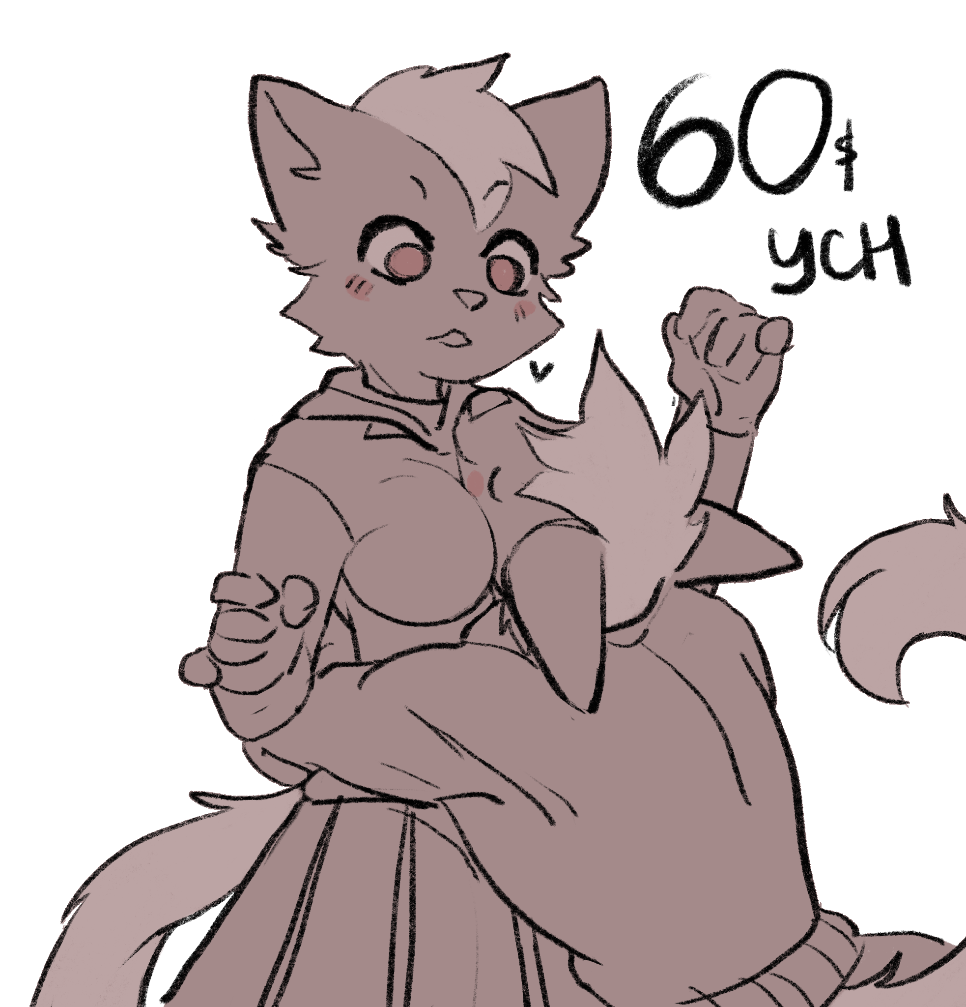 Boob Squish YCH by ClueLessOwo13 -- Fur Affinity [dot] net