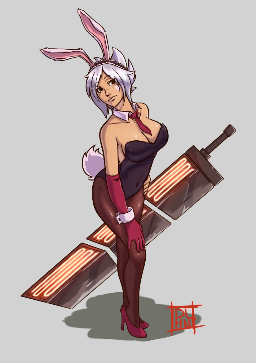 LoL] Bunnygirl Riven Contribution by Dalehan -- Fur Affinity [dot] net