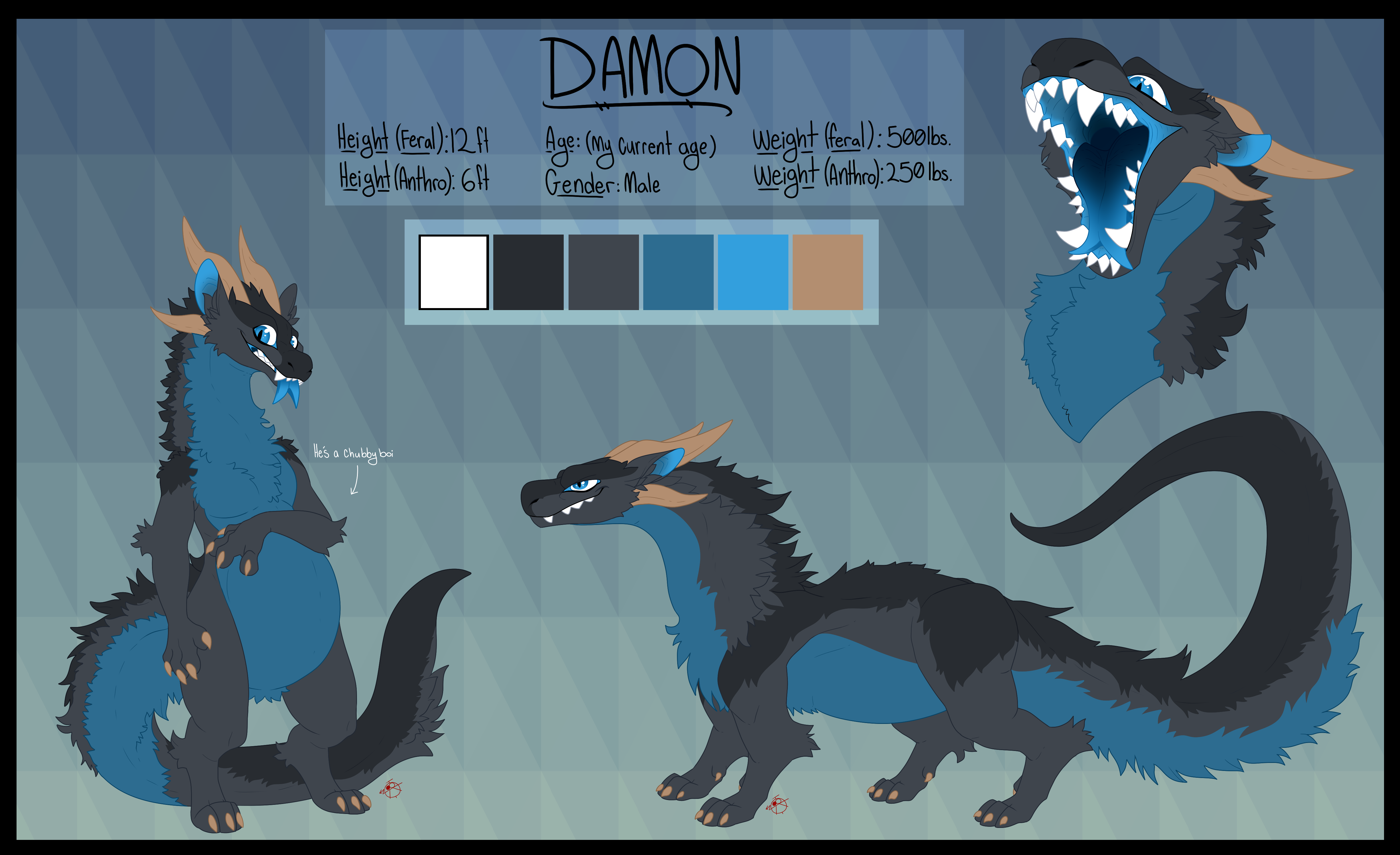 HQ CHEAP FERAL DRAGON/DEMON CHARACTER ADOPTS! by AnalShop -- Fur Affinity  [dot] net