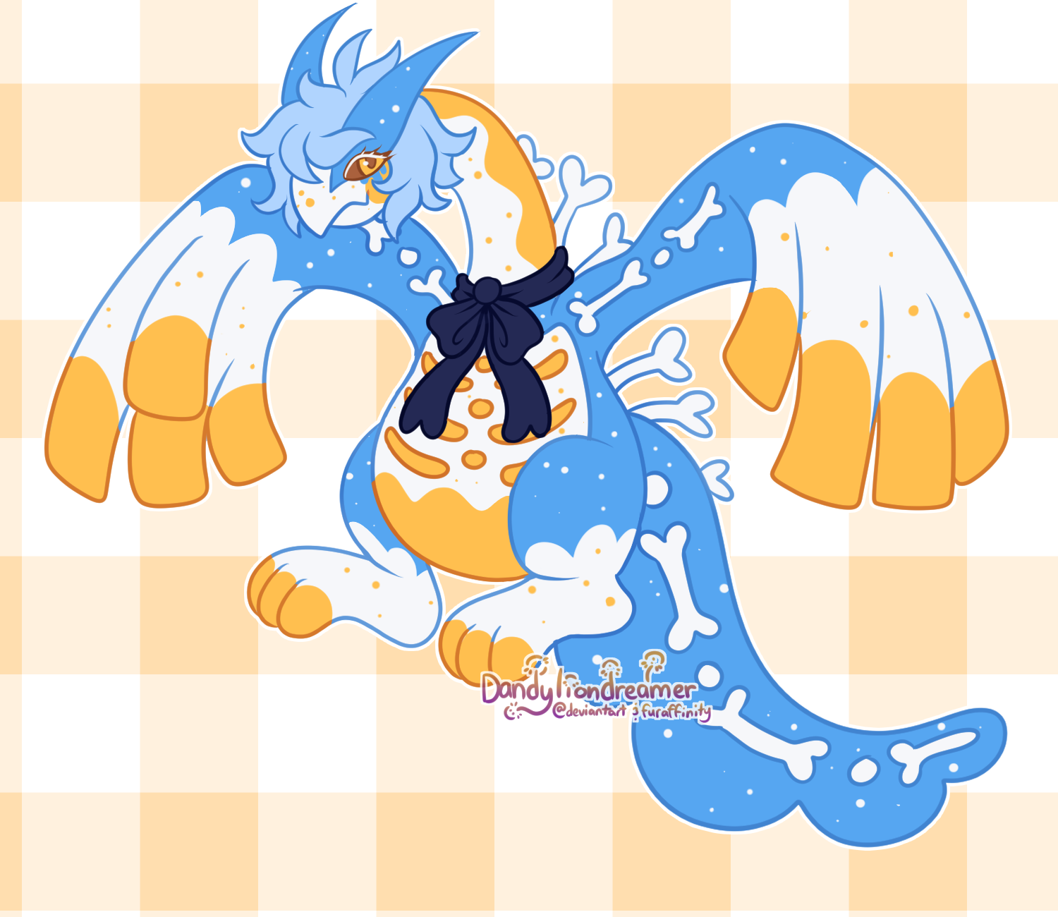 Pokemon Lugia + Klonoa fusion adoptable open reminder by MankaManke -- Fur  Affinity [dot] net