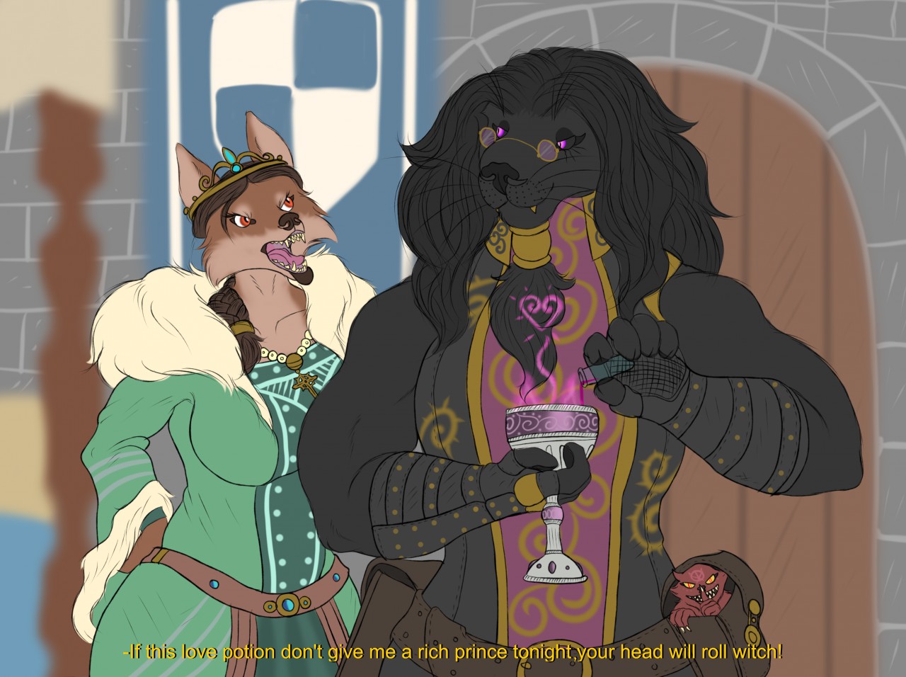 The love potion by DaniloCorrea -- Fur Affinity [dot] net