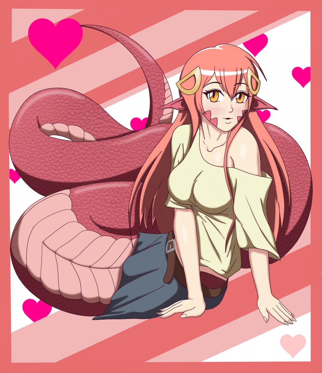 Miia - Monster Musume by DanteMayCry -- Fur Affinity [dot] net