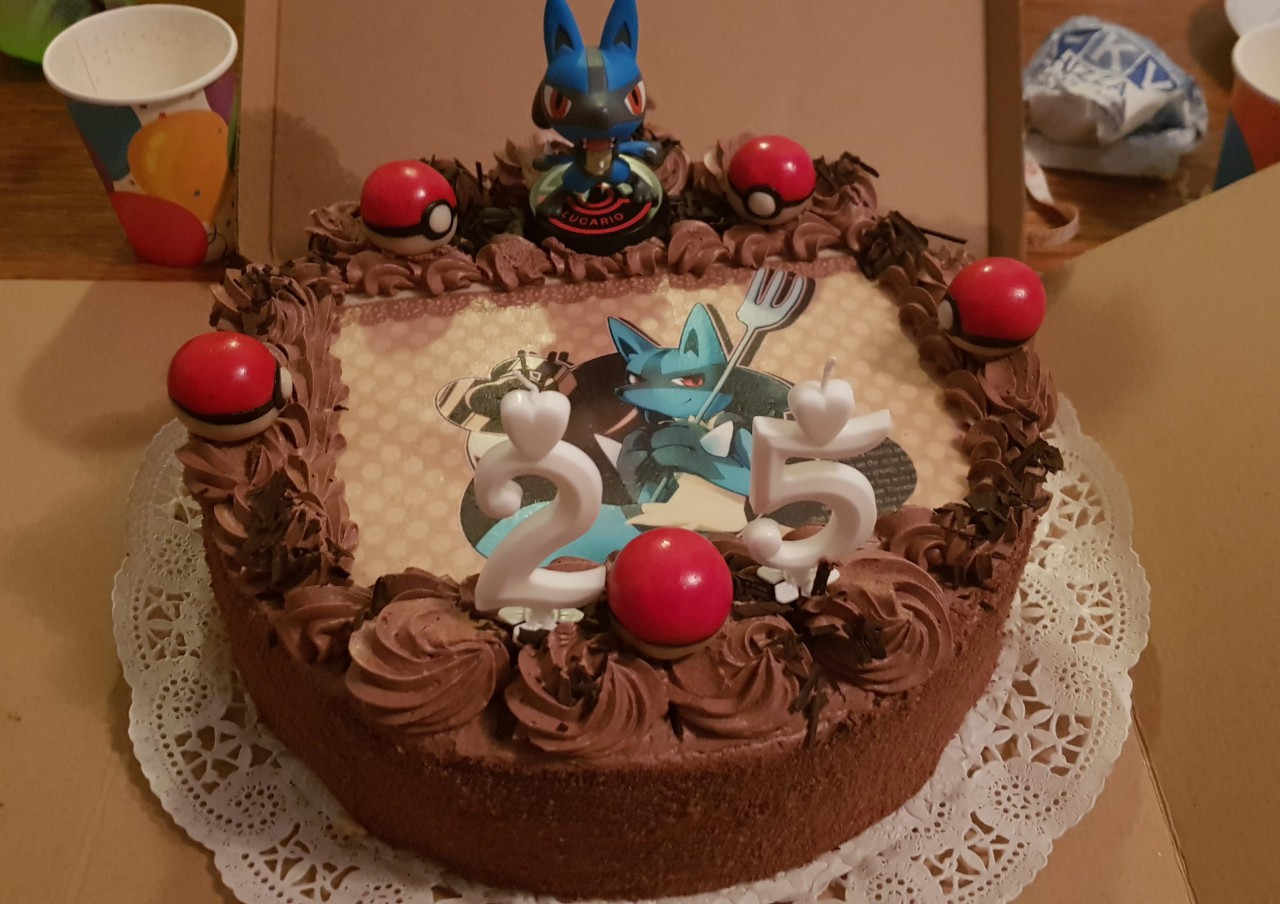 Lucario birthday cake by Danwolf15 -- Fur Affinity [dot] net