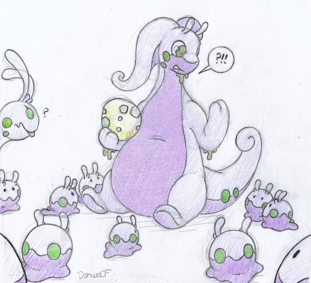 goomy coloring pages
