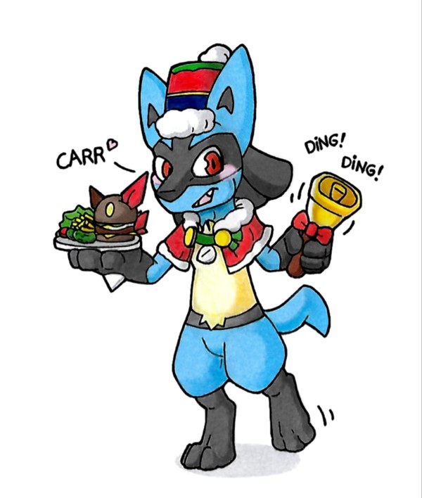 Lucario Shiny - Pokémon Café ReMix