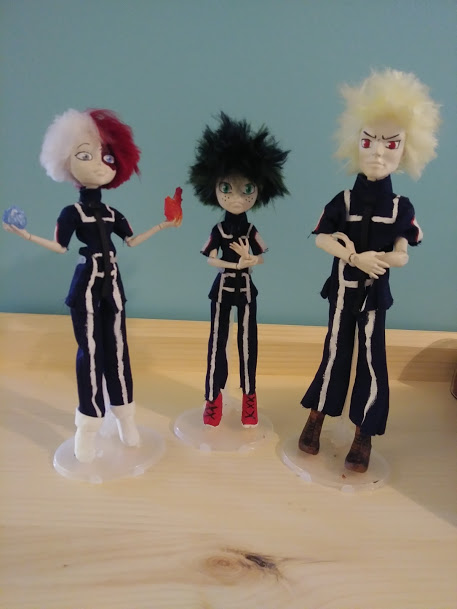 my hero academia barbie dolls