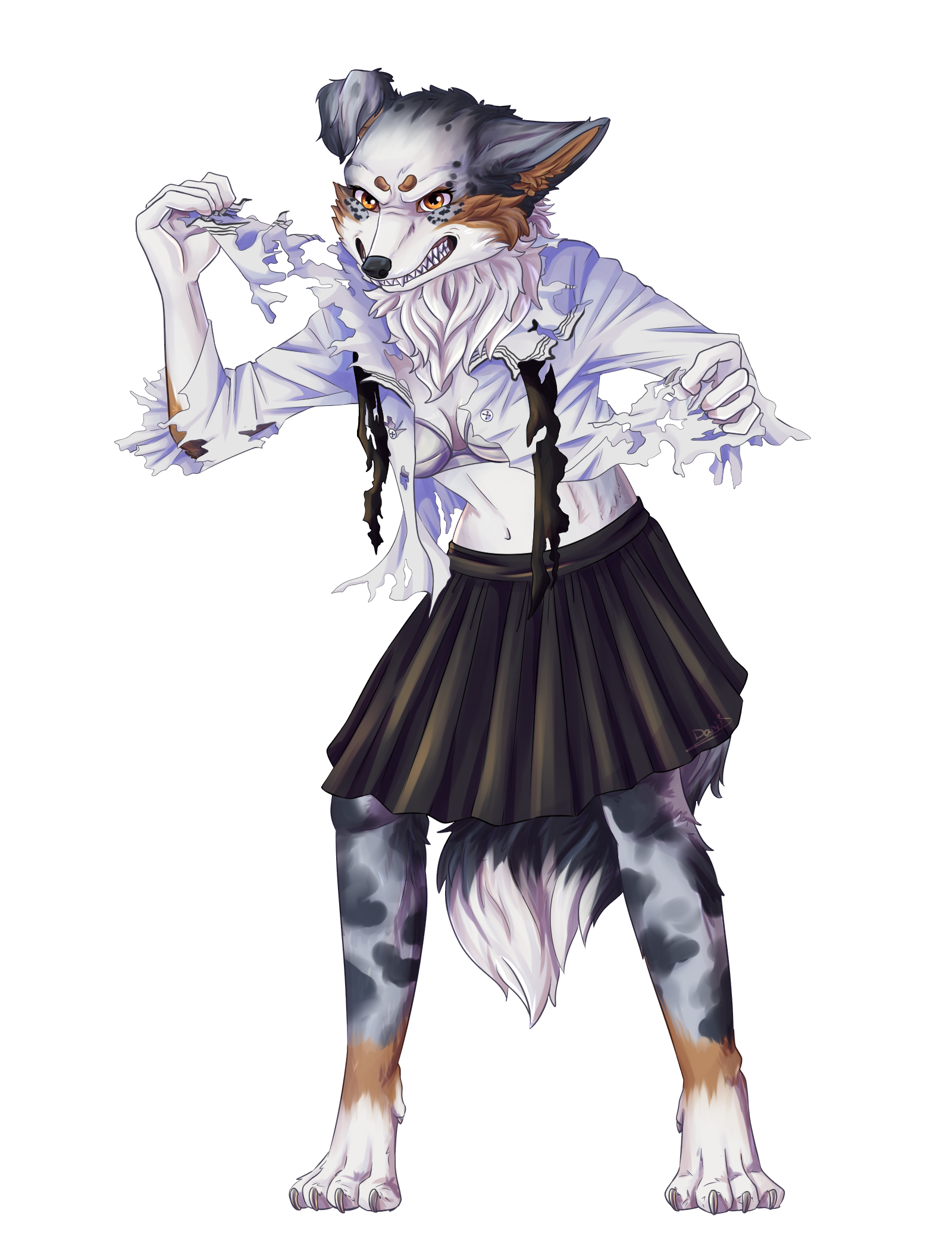 Princess werewolf by DariI -- Fur Affinity [dot] net