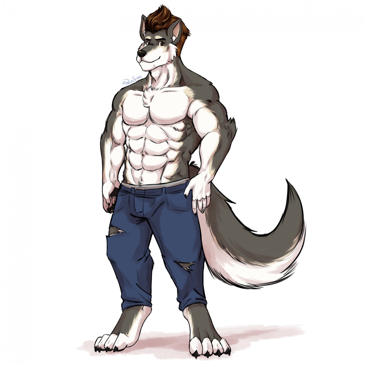 [C] Wolfman by DarinScraps -- Fur Affinity [dot] net