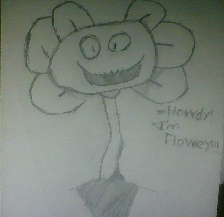 How to Draw Flowey - Undertale 