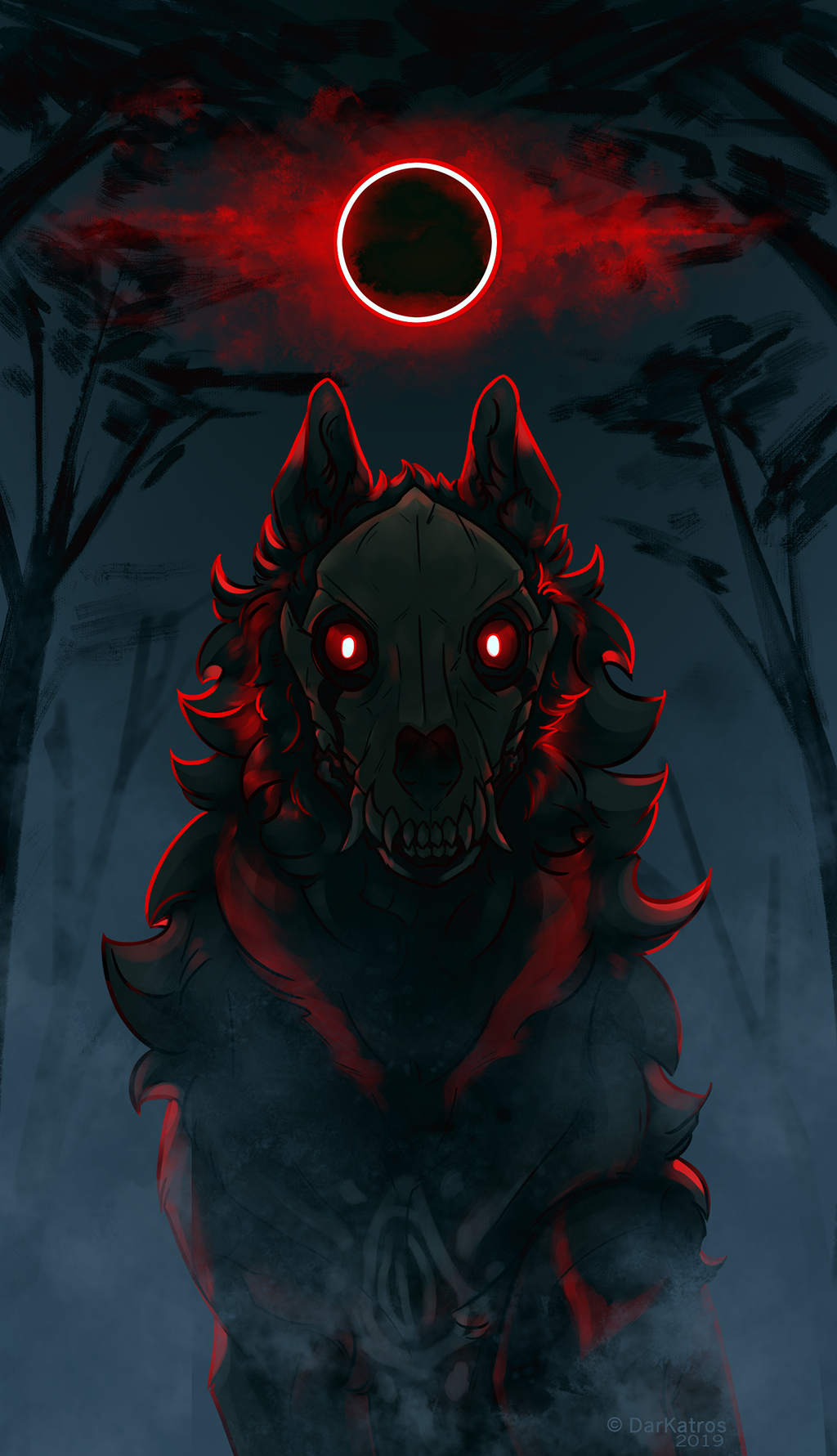 Red Moon | YCH