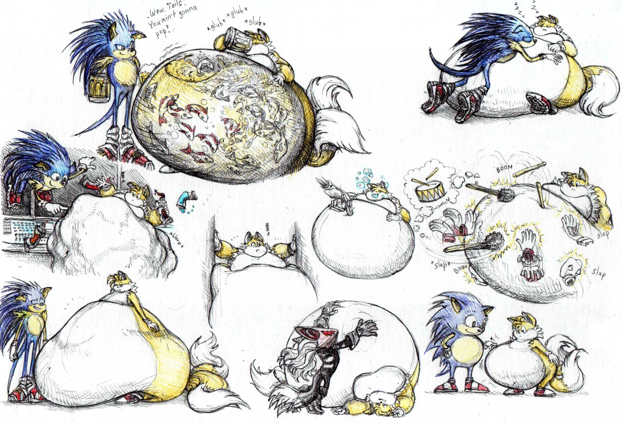 A fox ball doodles by DarkBivis -- Fur Affinity [dot] net