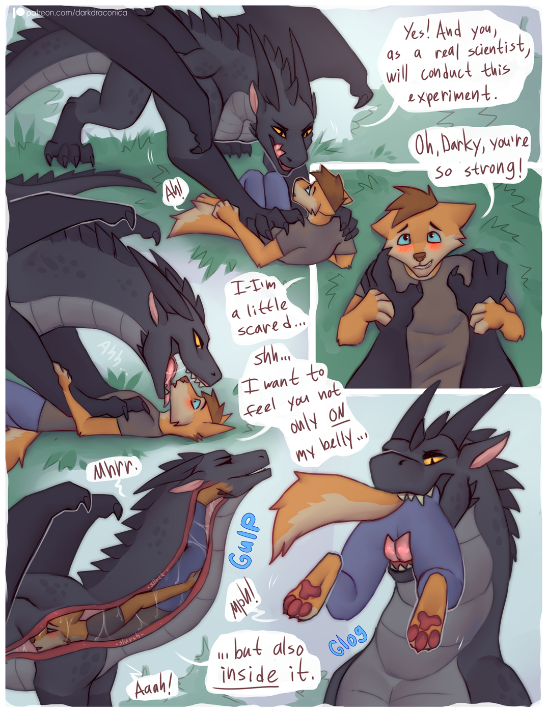 Gay dragon vore