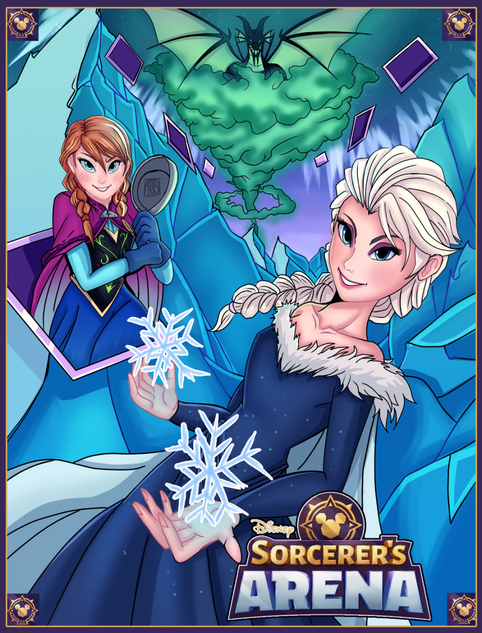 disney sorcerer's arena elsa