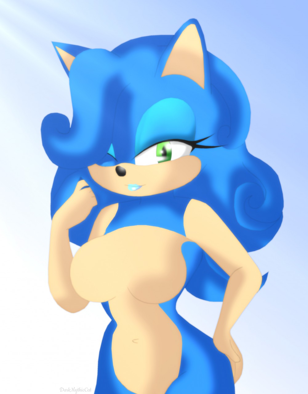 Female Sonic. 