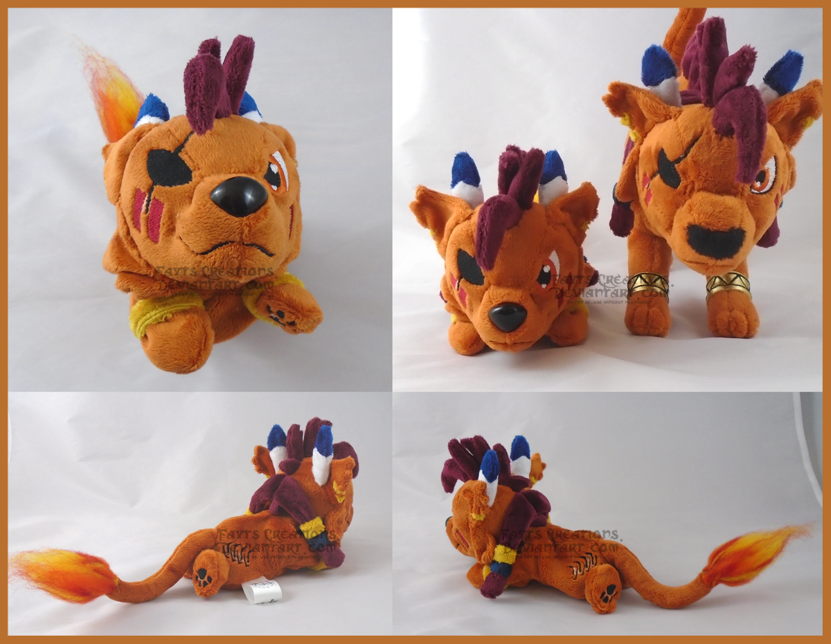 red xiii plush