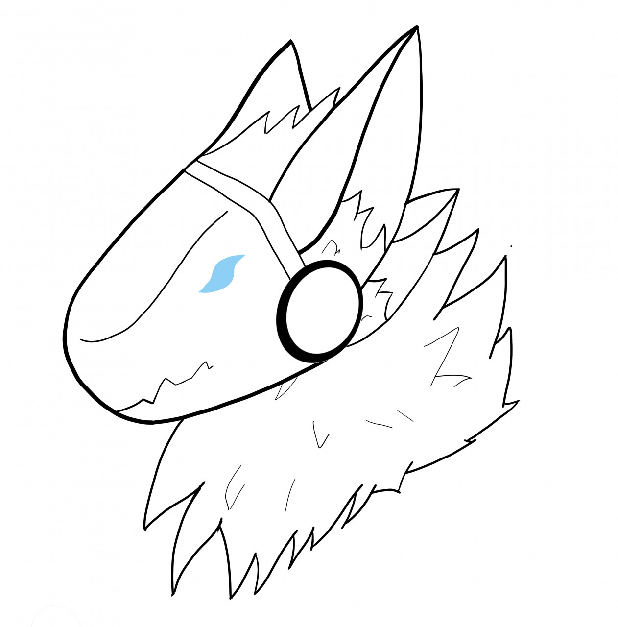 Protogen Head by DarhkArtz -- Fur Affinity [dot] net