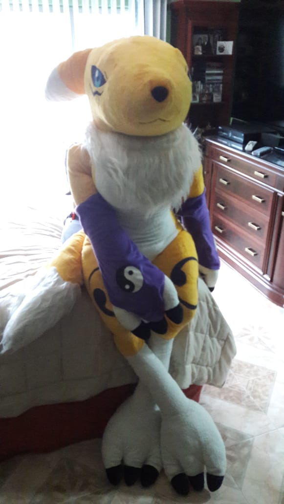 life size renamon plush