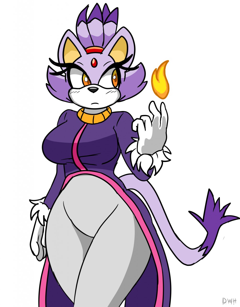 Blaze the Cat by darkwolfhybrid -- Fur Affinity [dot] net