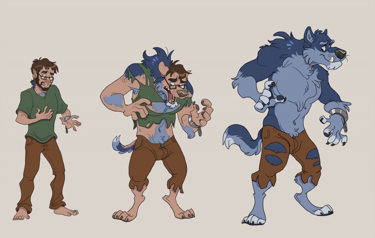 Werewoof Transformation by darkwolfswordsman65 -- Fur Affinity [dot] net